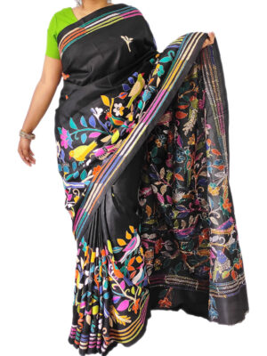 Kantha Stitch Saree 221002