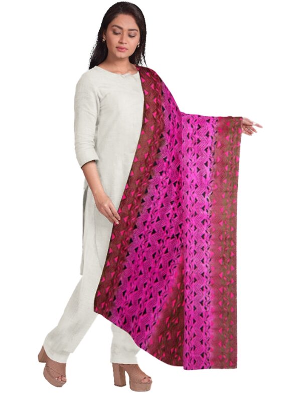 Kantha Stitch dupatta