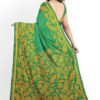 kantha work saree