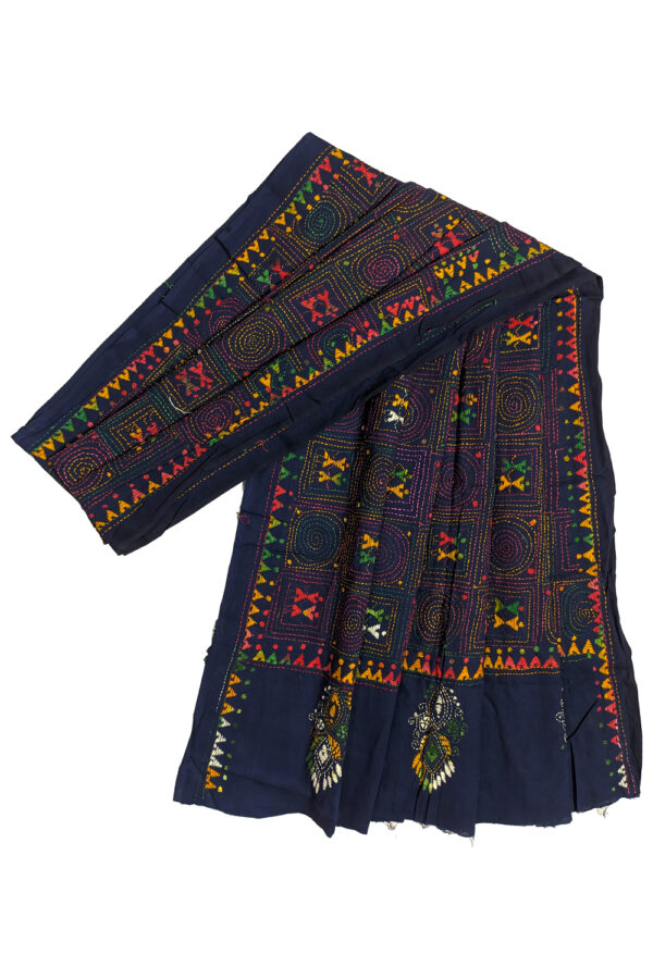 kantha stitch cotton dupatta