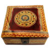 batik leather jewellery box