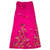 kantha stich wrap around skirt