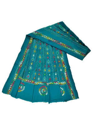 kantha stitch dupatta