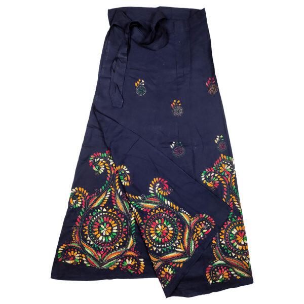 kantha wrap skirt