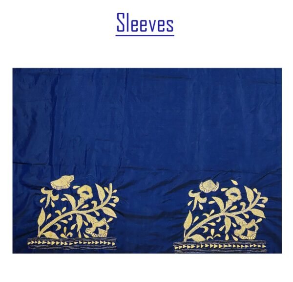 Kantha Stitched Blouse Material - Image 2