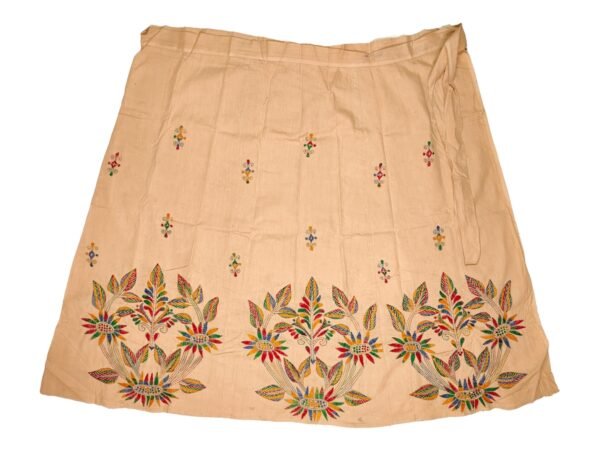 Kantha Stitched Wrap Around Skirt - Image 2
