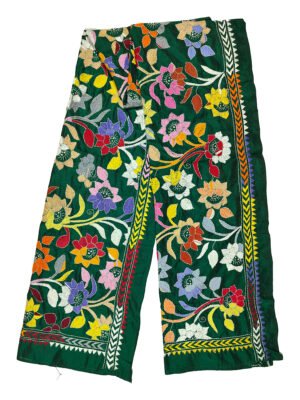 kantha work stole