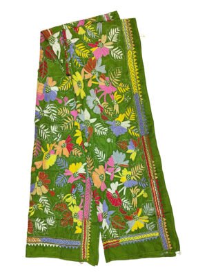 kantha work stole
