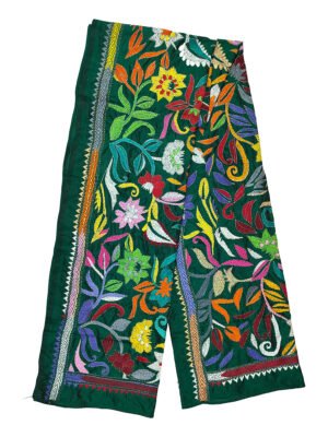 kantha work stole