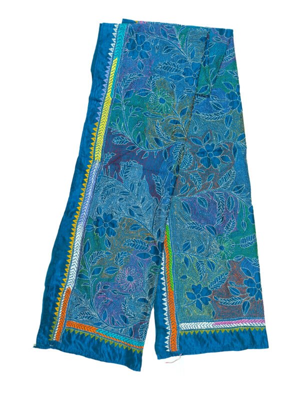 kantha work stole