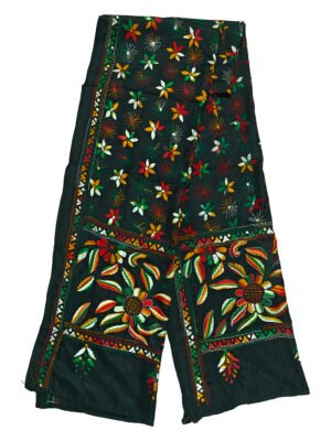 kantha stitch stole