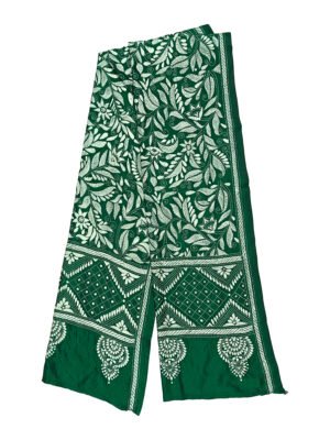 kantha stitch stole