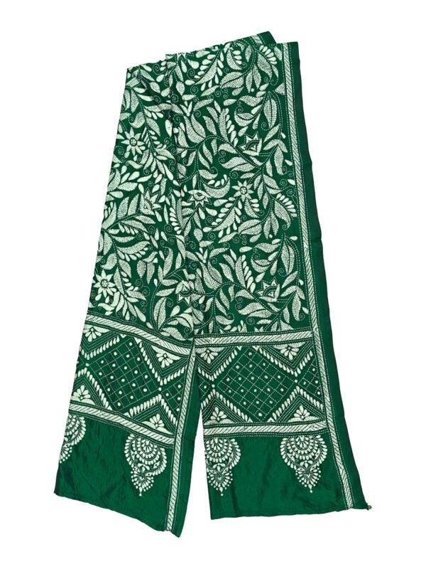 kantha stitch stole