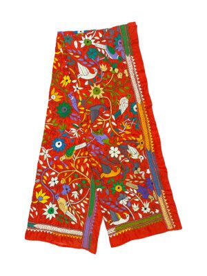 kantha embroidered stole