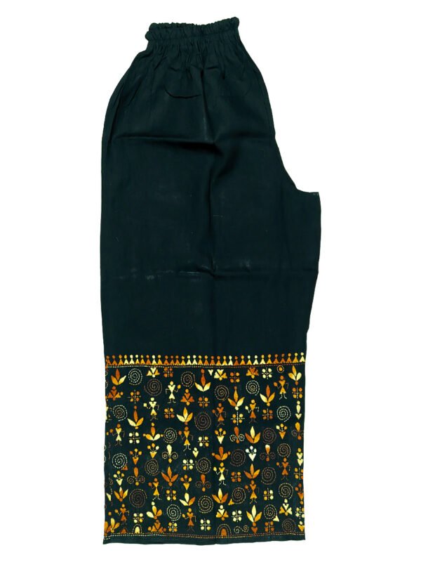 Kantha Embroidered Palazzo - Image 2