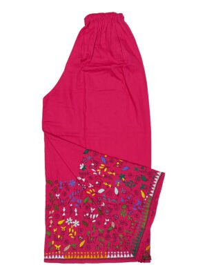 kantha stitched palazzo