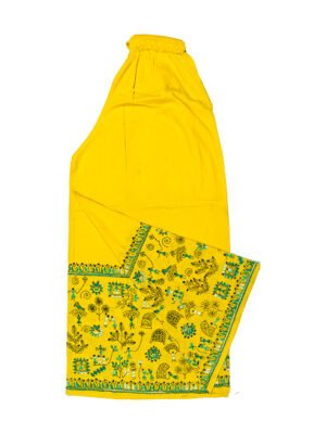 kantha stitched palazzo