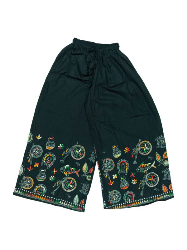 Kantha Embroidered Palazzo - Image 2