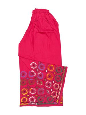 kantha stitched palazzo
