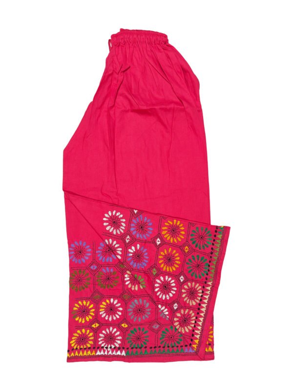 kantha stitched palazzo