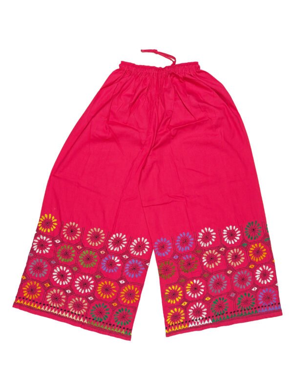 Kantha Embroidered Palazzo - Image 3
