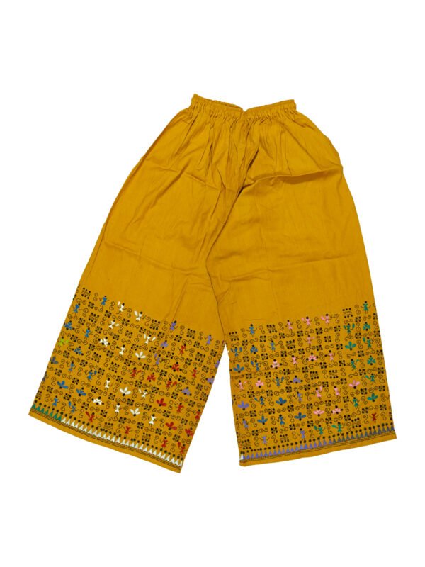 Kantha Embroidered Palazzo - Image 3