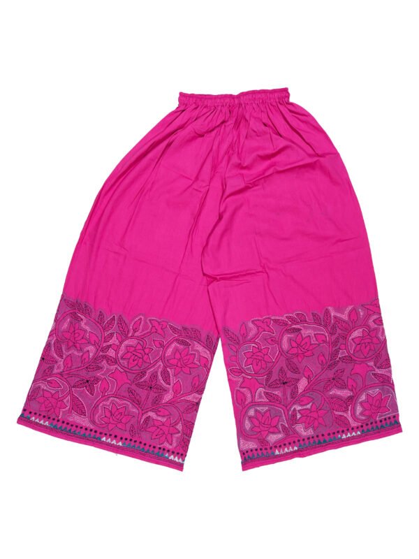 Kantha Embroidered Palazzo - Image 2