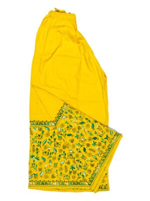 kantha stitched palazzo