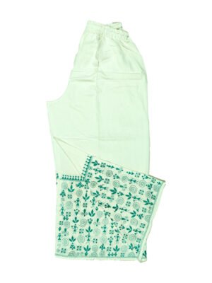 kantha stitched palazzo
