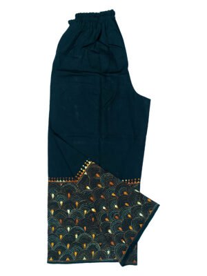 kantha stitched palazzo
