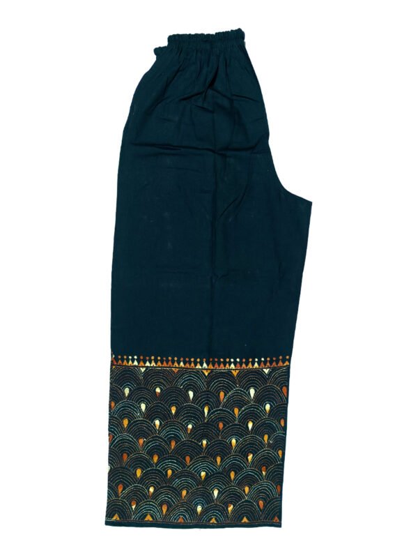 Kantha Embroidered Palazzo - Image 3