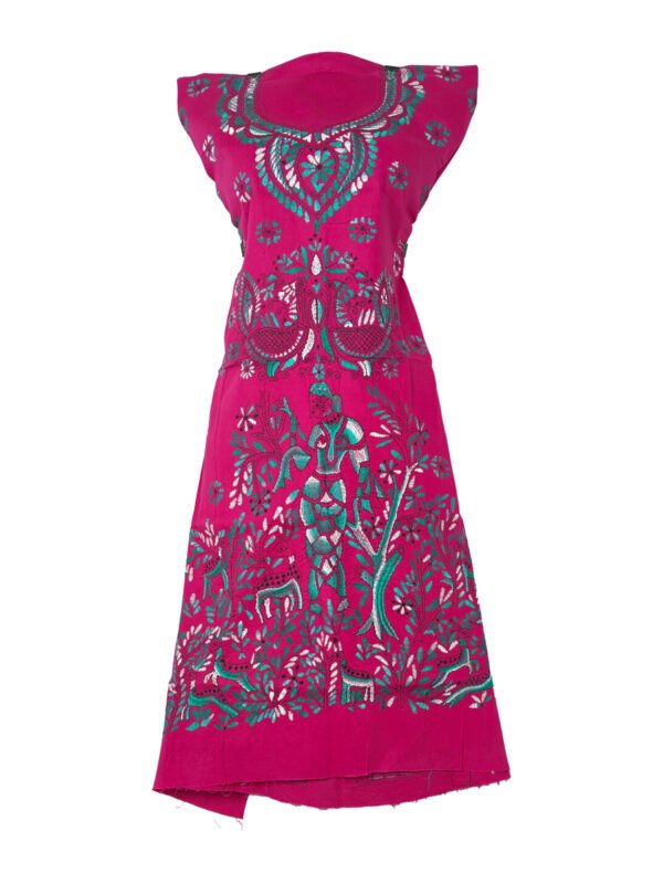kantha work kurti material