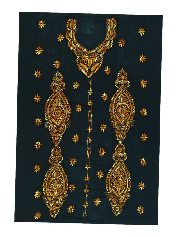 Kantha Stitched Kurti Material - Image 4