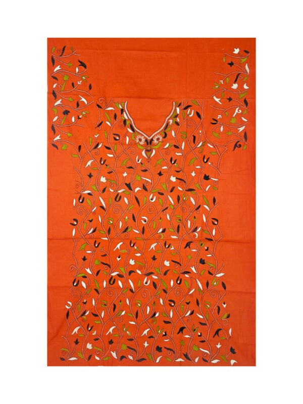 Kantha Stitched Kurti Material - Image 3