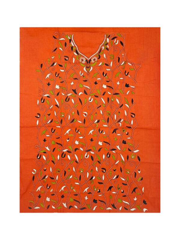 Kantha Stitched Kurti Material - Image 4