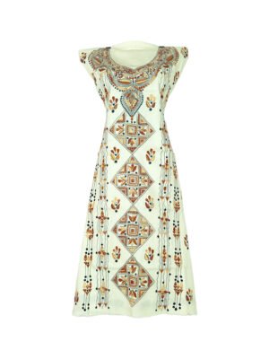 kantha work kurti material