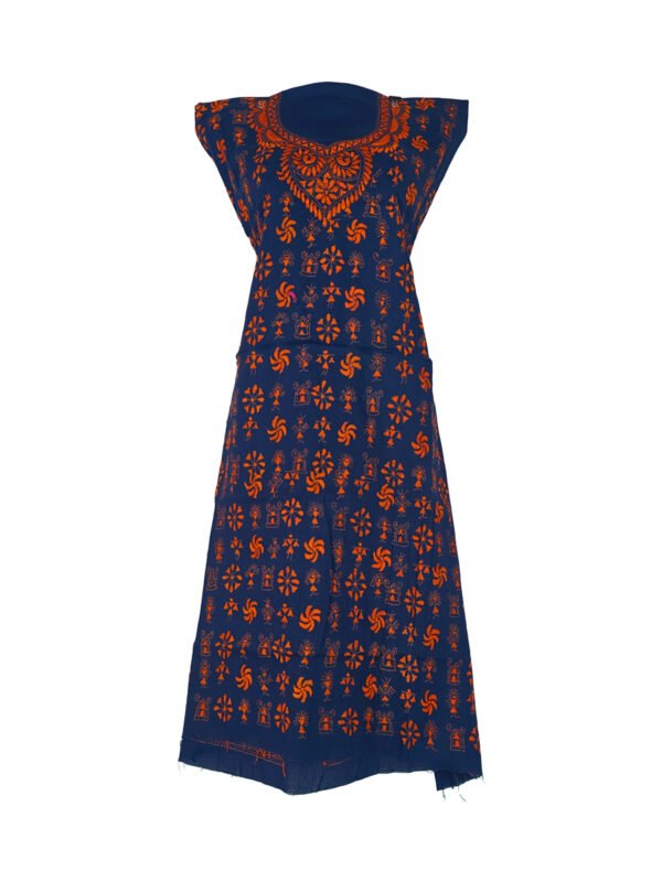 kantha work kurti material