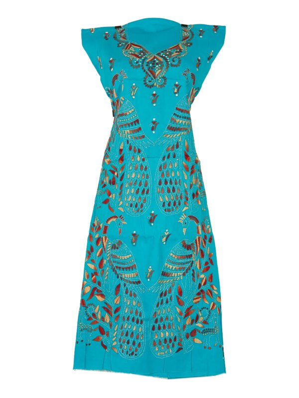 kantha work kurti material