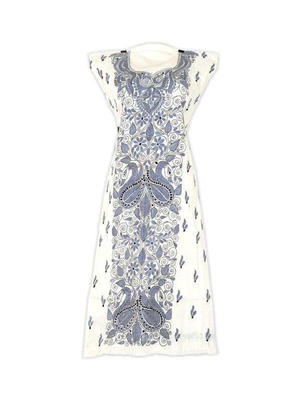 kantha work kurti material