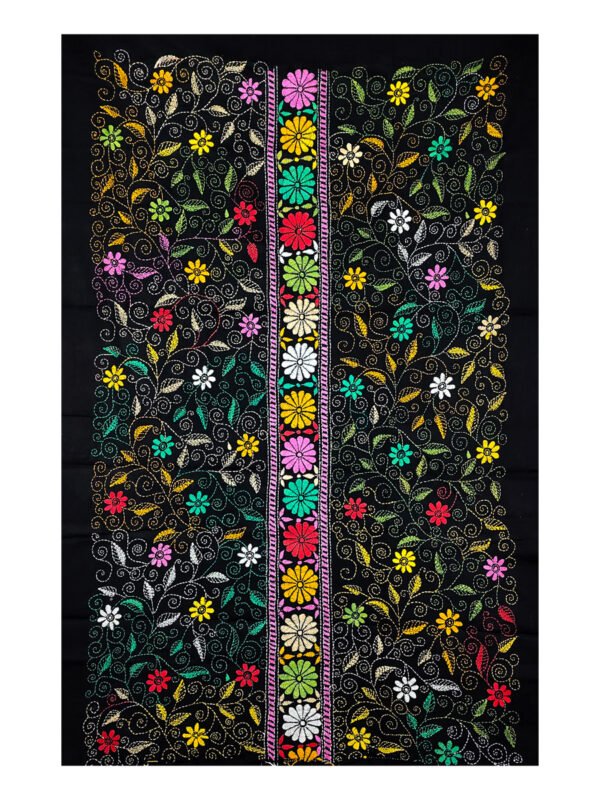 Kantha Stitched Kurti Material - Image 4