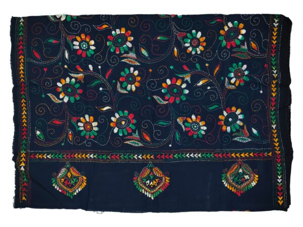 Kantha Stitched Dupatta - Image 2
