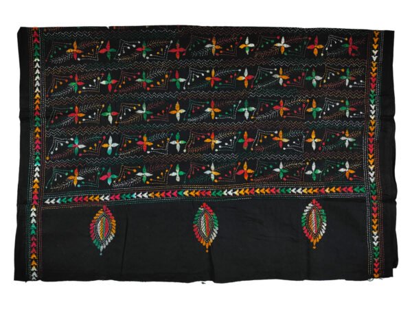Kantha Stitched Dupatta - Image 2