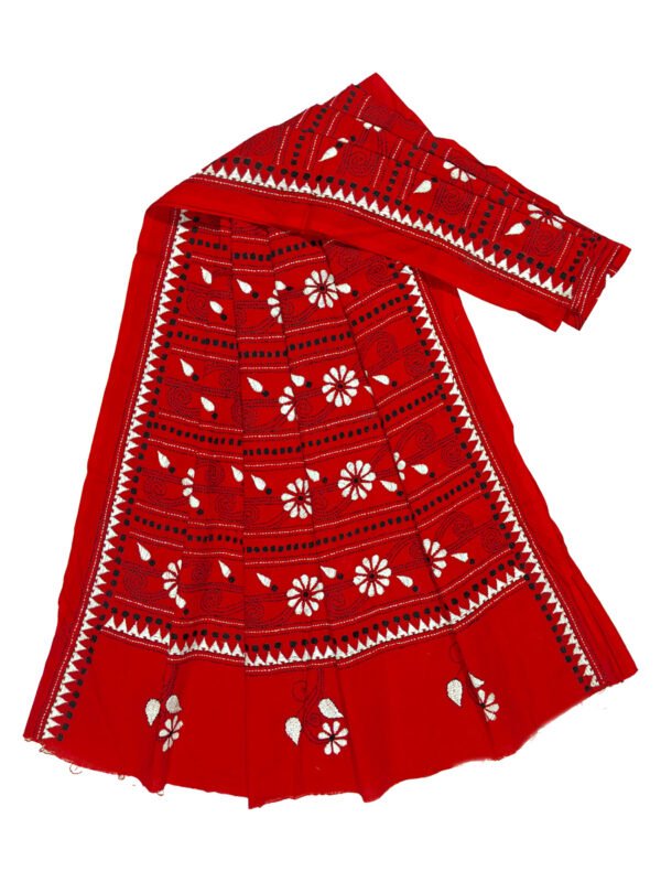 kantha work dupatta