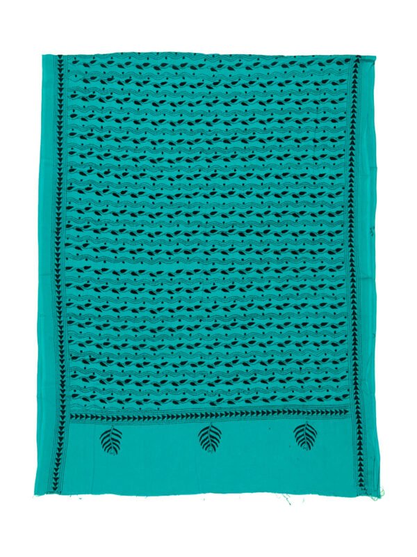 Kantha Stitched Dupatta - Image 3