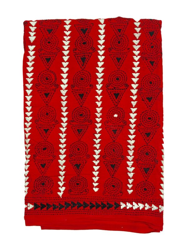 Kantha Stitched Dupatta - Image 3