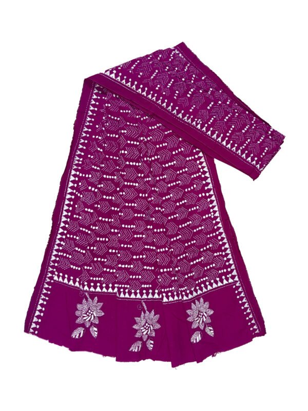 kantha work dupatta