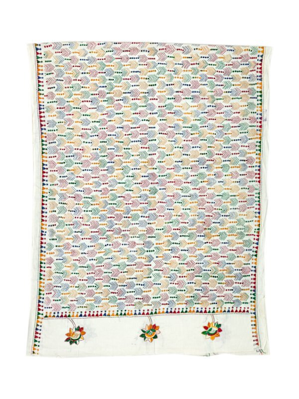 Kantha Stitched Dupatta - Image 2