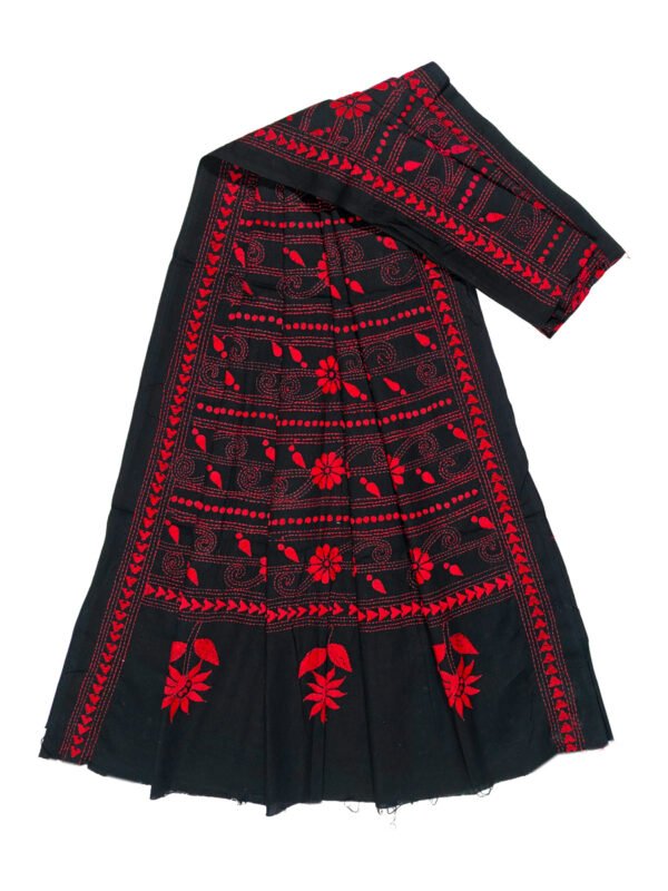 kantha work dupatta