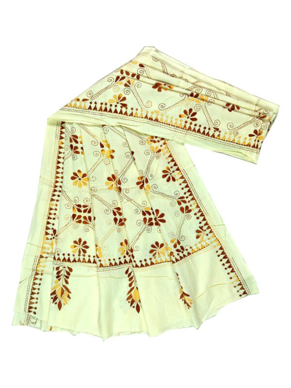 kantha work dupatta