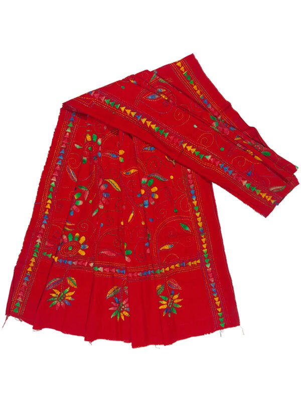 kantha work dupatta